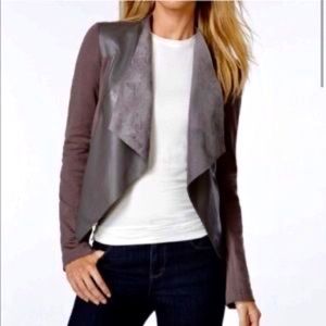 Kut From The Kloth Brown Faux Leather Jacket, Sz XL